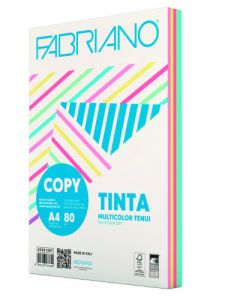 Fabriano Copy Tinta papel para impresora de inyección de tinta A4 (210x297 mm) 250 hojas Azul, Verde, Lavanda, Rosa, Amarillo