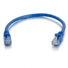 C2G Cable de conexión de red de 5 m Cat6 sin blindaje y con funda (UTP), color azul