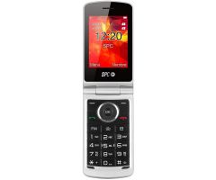 Telefono movil spc opal black tipo tapa -  dual sim -  2.8pulgadas -  micro sd -  radio -  bluetooth