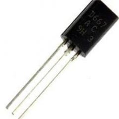 Transistor NPN 120V 1A 900mW  2SD667C