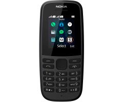Nokia 105 negro móvil gsm dual sim 1.77'' qqvga 4mb radio fm snake xenzia