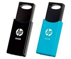 HP v212w unidad flash USB 64 GB USB tipo A 2.0 Negro, Azul