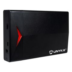 UNYKAch UK 35303 Caja de disco duro (HDD) Negro 3.5"