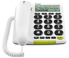 Doro 312cs Teléfono analógico Identificador de llamadas Blanco