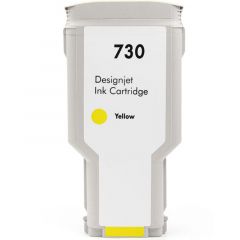 Hp 730 amarillo cartucho de tinta generico - reemplaza p2v70a/p2v64a