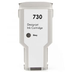 Hp 730 gris cartucho de tinta generico - reemplaza p2v72a/p2v66a