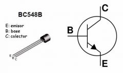 Transistor TO92  BC548B