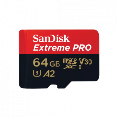 SanDisk Extreme PRO 64 GB MicroSDXC UHS-I Clase 10