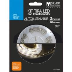 Silver Electronics KIT tira LED 3m 4,8W/m 5000K