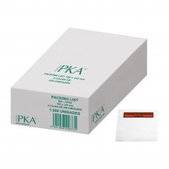 Dohe caja de 1000 sobres autoadhesivos - packing list - medidas 180 x140mm