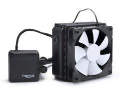 Fractal Design T12 Procesador Sistema de refrigeración líquida todo en uno 12 cm Negro, Blanco