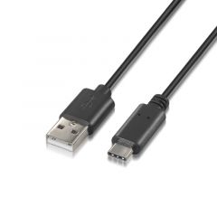Cable USB 2.0 A A USB-C Negro 0,5m
