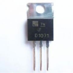 Transistor NPN 450V 6A 40W TO220  2SD1071