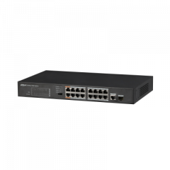 Dahua - dh-pfs3117-16et-135 - 17-port unmanaged switch with 16-port poe