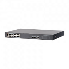 Dahua Technology PoE DH-PFS4218-16GT-240 switch Gestionado Gigabit Ethernet (10/100/1000) Energía sobre Ethernet (PoE) Negro