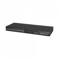 Dahua technology access dh-as4300-24gt4gf switch gestionado l2/l2+ gigabit ethernet (10/100/1000) negro