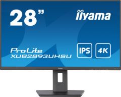 iiyama ProLite pantalla para PC 71,1 cm (28") 3840 x 2160 Pixeles 4K Ultra HD LED Negro