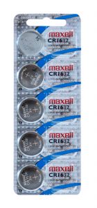Maxell 18586600 pila doméstica Batería de un solo uso CR1632 Dióxido de manganeso y zinc (Zn/MnO2)