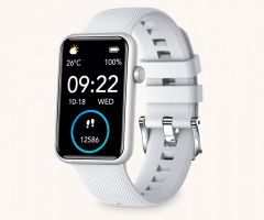 Ksix Smartwatch Tube, Pantalla 1,57" Multitáctil, 7 días, App incluida, Monitoreo salud, Modo multideporte, Sumergible, Gris