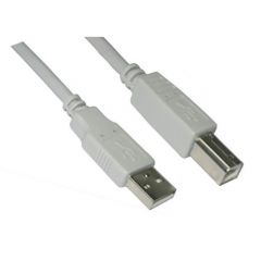 Nanocable CABLE USB 2.0 IMPRESORA, TIPO A/M-B/M, BEIGE, 1.0 M