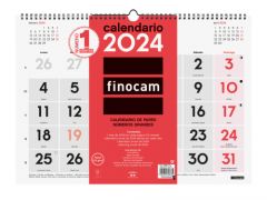 Calendario 2024 pared numeros grandes l finocam 780010024