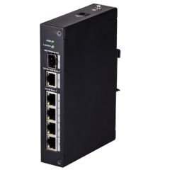 Switch DIN Ethernet 4P 10/100 + 1 Uplink
