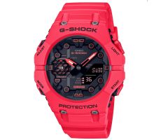 Casio ga-b001-4aer rojo/ bluetooth / reloj analógico y digital / g-shock