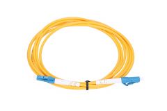 Extralink EX.3371 cable de fibra optica 1 m LC FTTH G.657.A1 Amarillo