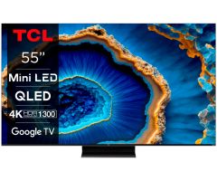 TCL C80 Series 55C805 Televisor 139,7 cm (55") 4K Ultra HD Smart TV Wifi Negro 1300 cd / m²