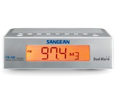 Sangean rcr-5 silver / radio despertador