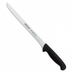 Cuchillo jamonero negro flexible 240mm serie 2900