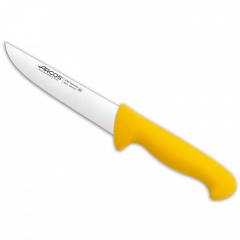 Cuchillo carnicero 160mm serie 2900 amarillo