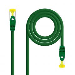 Cable Red Latiguillo RJ45 SFTP Cat6a LSZH CU AWG26 3m VERDE