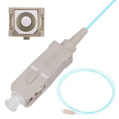 Extralink EX.10406 cable de fibra optica 2 m SC FTTH OM3 Color aguamarina