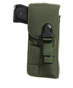 Funda para pistola con sistema modular o de cinturón color verde oliva Vega Holster 2SM10