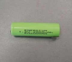 Bateria R06 AA 2000mA 1,2V NiMH C/Terminales Soldar