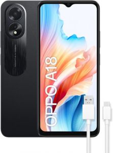 Oppo a18 4gb+128gb negro + cable usb
