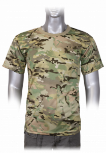 Camiseta Barbaric de 100% poliéster en color CP, Talla XL