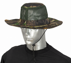 Sombrero Barbaric con Rejilla color Camo Arbol Verde, talla aprox de 56 cm