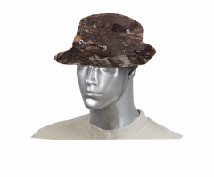 Sombrero de color Camo bosque marrón de la marca Barbaric, talla única