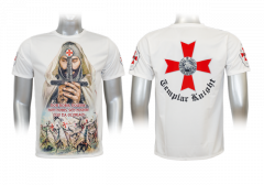 Camiseta Sublim Barbaric Templarios Bl