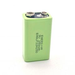 Bateria 6F22 9V 250mA NiMh Energivm