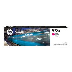 HP Cartucho magenta original PageWide 973X de alto rendimiento