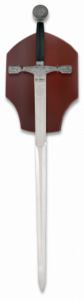 Espada Toledo Imperial Excalibur con Hoja de Acero Inoxidable de 89 cm. Incluye Panoplia 31504