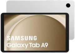 Tablet Samsung Galaxy Tab A9 (X110) Banda WiFi. Color Plata (Silver). 128 GB de Memoria Interna, 8 GB de RAM. Pantalla TFT de 8.7". Cámara única trasera de 8 MP y Frontal de 2 MP.