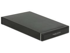 DeLOCK 47226 caja para disco duro externo Carcasa de disco duro/SSD Negro 2.5"