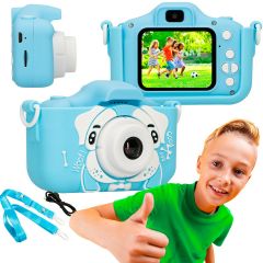 Extralink H28 DUAL BLUE electrónica para niños Cámara digital para niños