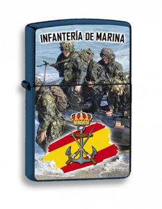 Mechero Azul Infanteria Marina