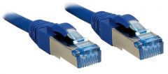 Lindy 5m Cat.6A S/FTP cable de red Azul Cat6a S/FTP (S-STP)
