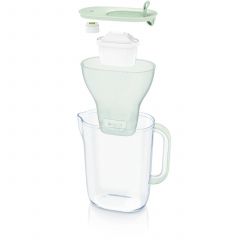 Brita 1051367 filtro de agua Botella con filtro de agua 2,4 L Verde, Transparente